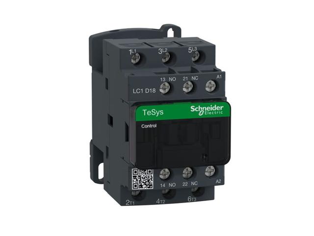 Stycznik mocy 48V AC 1NO+1NC 18A TeSys D AC3 LC1D18E7 SCHNEIDER ELECTRIC