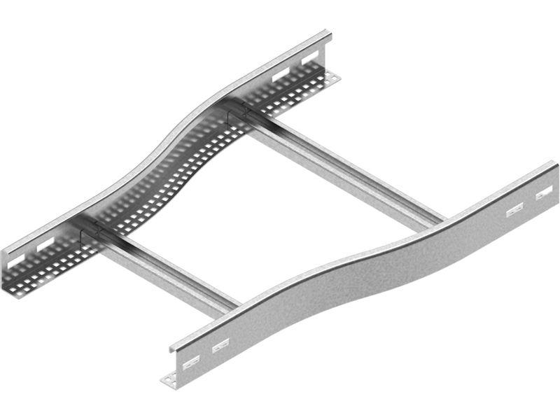 Redukcja drabinki RDSC600/500H60 N symetryczna grubość blachy 2,0mm 467960 BAKS