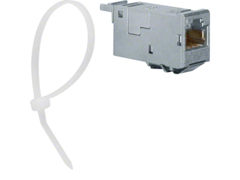 Moduł komunikacyjny BTR RJ45 6 ISO A 10GBit Ethernet (IEEE 802.3an) 180° VZ314RJ HAGER-0