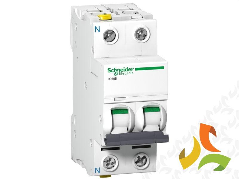 Wyłącznik nadprądowy C 10A 1N+P 6kA iC60N-C10-1N Acti9 A9F04610 SCHNEIDER ELECTRIC-1