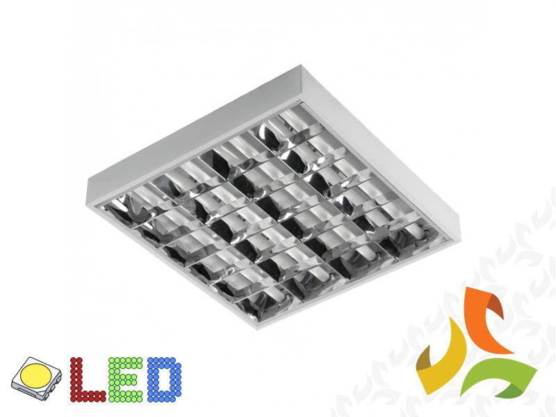 Oprawa, lampa rastrowa LED 60x60 4x18W G13 IP20 C08-RST-420-N-L ZEXT 