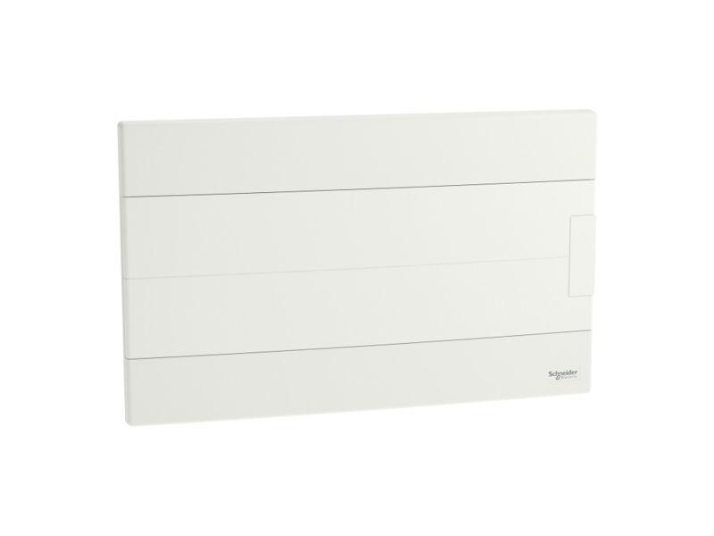 Easy9 EU Rozdzielnica podtynkowa 18 modułowa 1x18M IP40 EZ9EU-1-18-PT-P drzwi białe EZ9EUB118 SCHNEIDER ELECTRIC