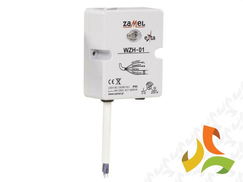 Wyłącznik zmierzchowy 16A 230V 0-200 lux IP65 WZH-01 ZAMEL-2