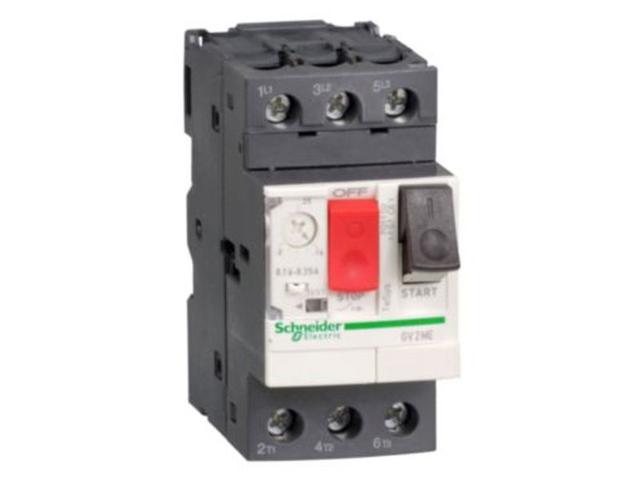 Wyłącznik silnikowy 3-fazowy 3P 4-6,3A 2,2kW GV2ME10 SCHNEIDER ELECTRIC