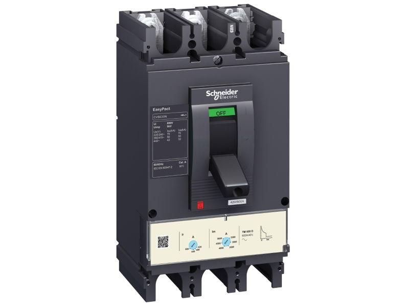 Rozłącznik mocy 3P 630A EasyPact CVS630NA LV563400 SCHNEIDER ELECTRIC