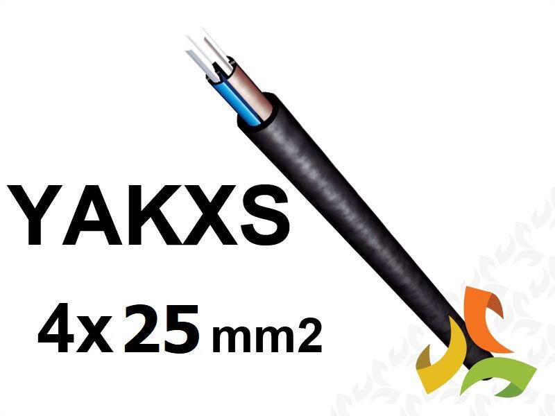 Kabel YAKXS 4x25 mm2 SE HD (0,6/1kV) ziemny aluminiowy (bębnowy) G-016323 TELEFONIKA-0