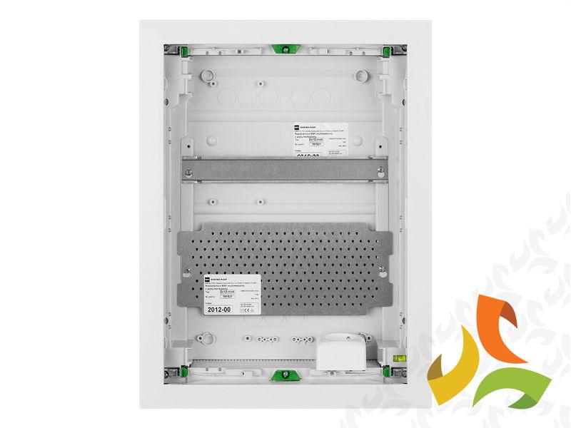 Rozdzielnica multimedialna 24 modułowa 2x12 drzwi białe wentylowane MSF RP IP30 2012-00 ELEKTRO-PLAST NASIELSK-2