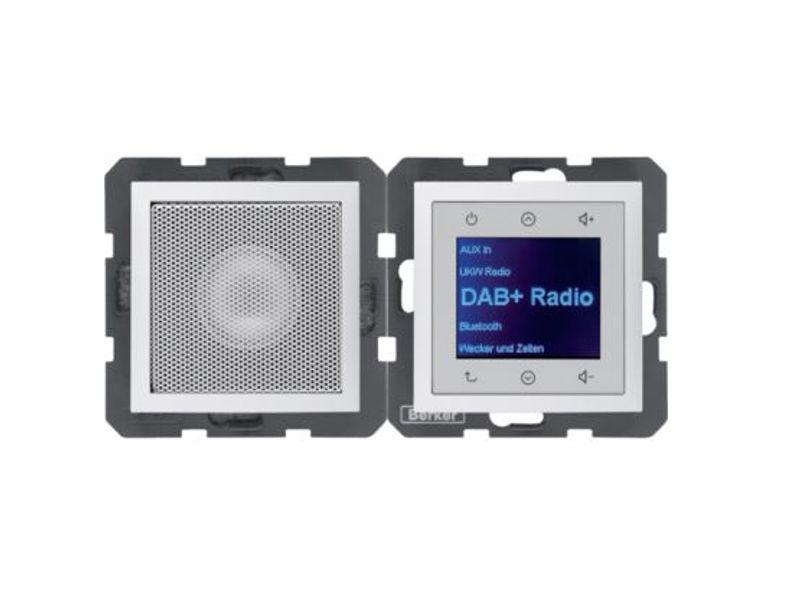 B.x Radio Touch DAB+ z głośnikiem biały mat 29809909 HAGER-0