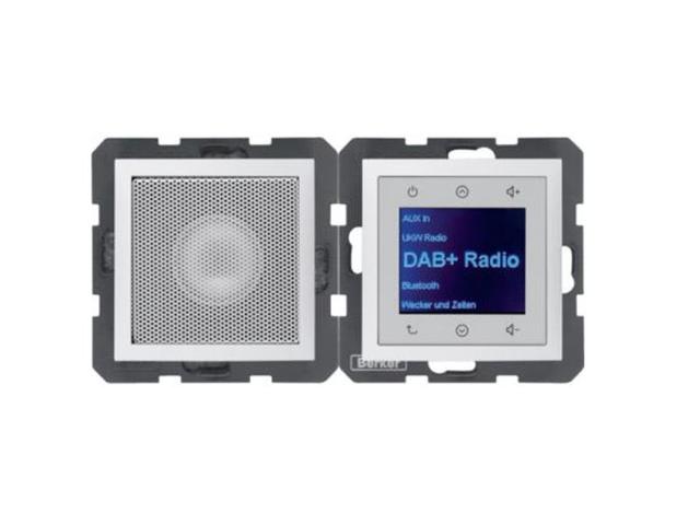 B.x Radio Touch DAB+ z głośnikiem biały mat 29809909 HAGER