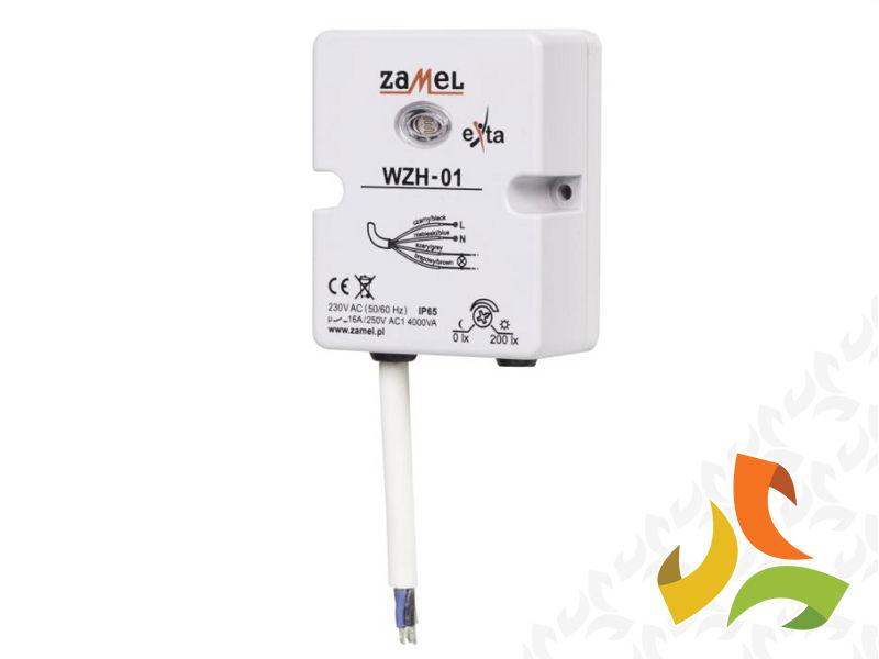 Wyłącznik zmierzchowy 16A 230V 0-200 lux IP65 WZH-01 ZAMEL-1