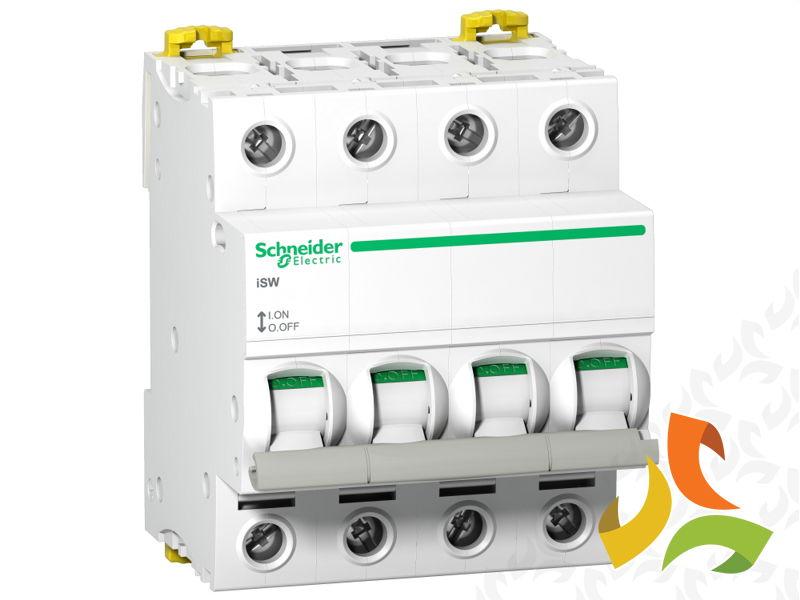 Rozłącznik izolacyjny 3-fazowy 4P 125A 415V AC iSW-125-4 Acti9 A9S65492 SCHNEIDER ELECTRIC-0