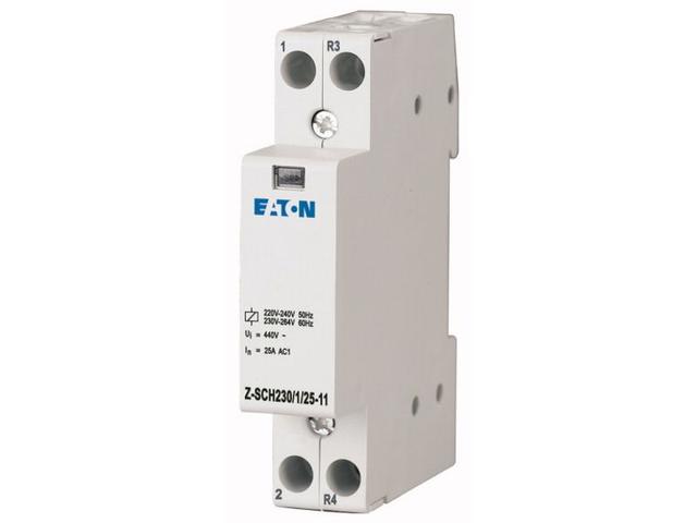 Stycznik modułowy 230V AC 1NO+1NC 25A Z-SCH230/1/25-11 193886 EATON