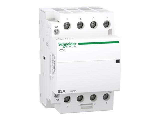 Stycznik modułowy 230V AC 4NO 63A iCTK50-63-40-230 Acti9 A9C40463 SCHNEIDER ELECTRIC