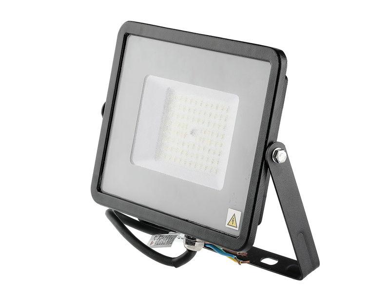 VT-56 50W Naświetlacz LED SMD Chip SAMSUNG barwa: 6400K obudowa: czarna wydajność: 120lm/W 761 V-TAC-0