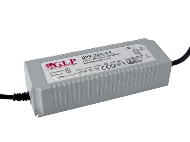 Zasilacz GPV-200-24 8,3A 192W 24V IP67 GPV-200-24 LEDIN