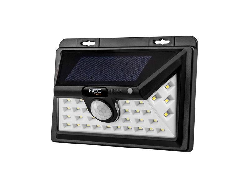 Lampa solarna ścienna SMD LED 350lm 99-088 NEO TOOLS