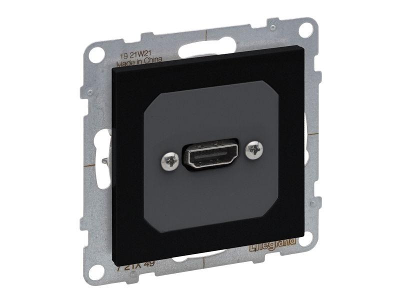 SUNO Gniazdo HDMI - 1.4 czarny 721449 LEGRAND