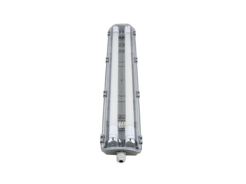 Zestaw oprawa hermetyczna 60 cm + 2x świetlówka LED T8 9W 900lm 6500K 60 cm 203877/kpl/2/6500K LED LINE-10