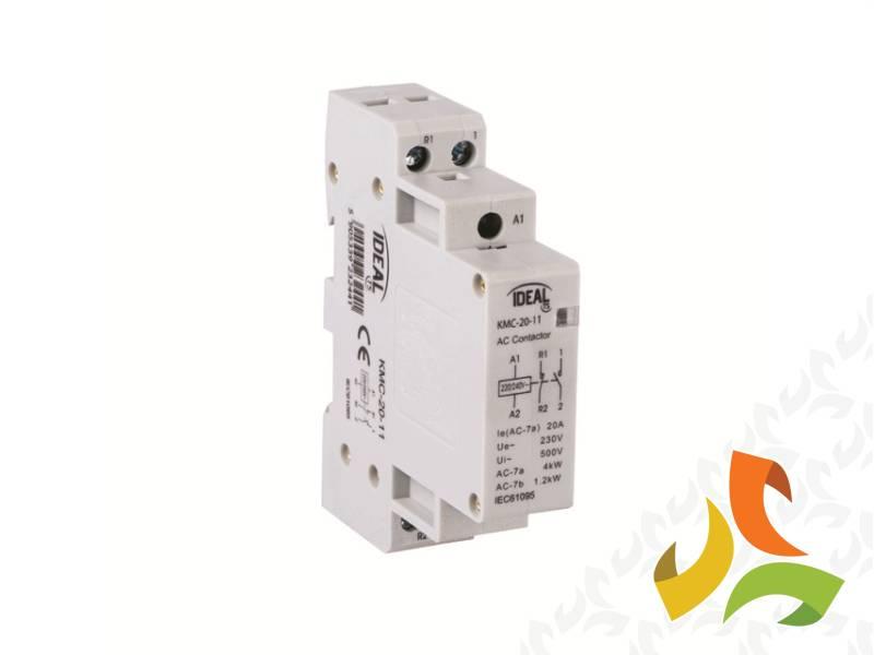 Stycznik modułowy 230V AC 1NO+1NC 20A KMC-20-11 IDEAL TS 23244 KANLUX-0