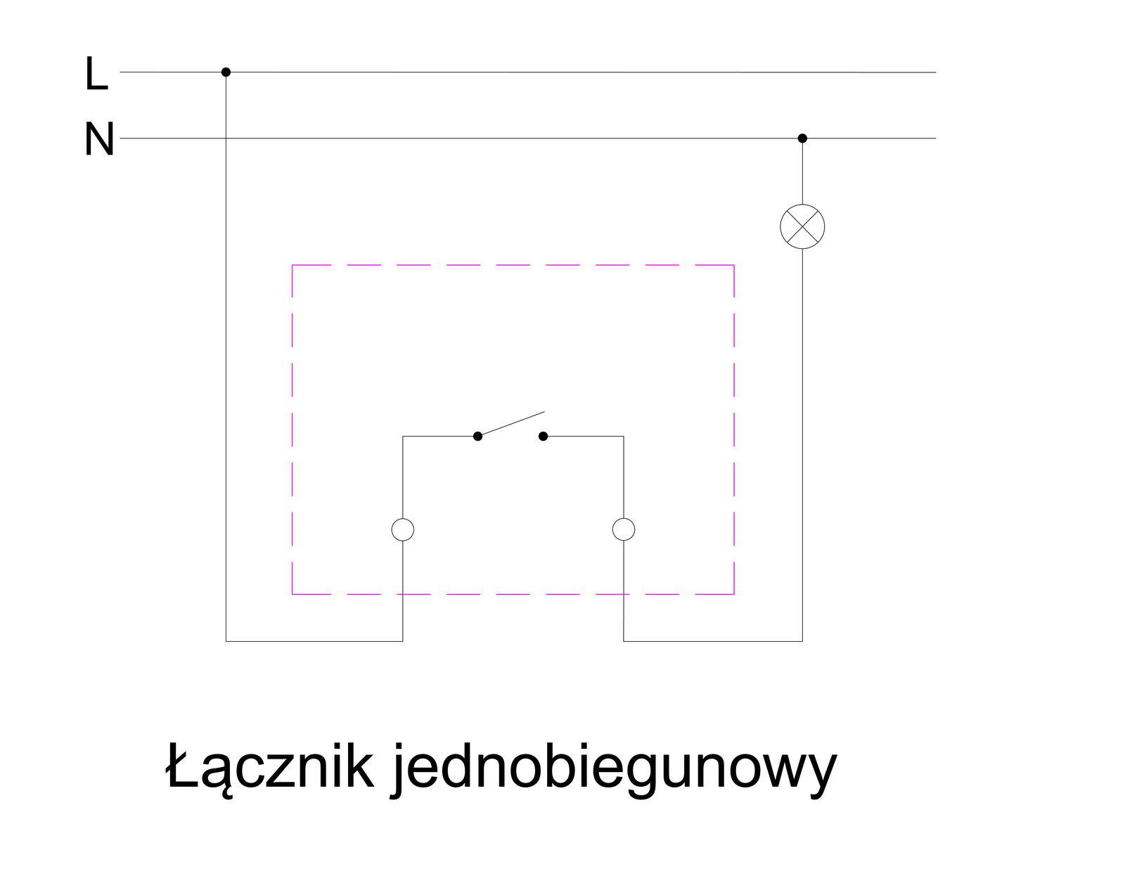 SONATA Wyłącznik pojedynczy ecru ŁP-1R/m/27 OSPEL-1