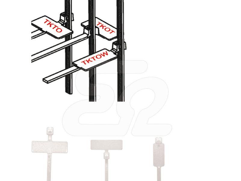 Opaska kablowa TKTO 11/3 PCV E01TK-01030100101 ERGOM-0