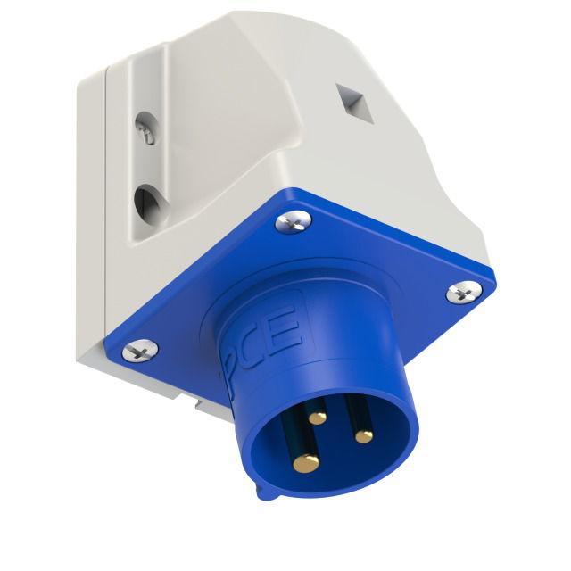 Wtyczka siłowa odbiornikowa 16A 230V 2P+Z IP44 513-6 PCE-0