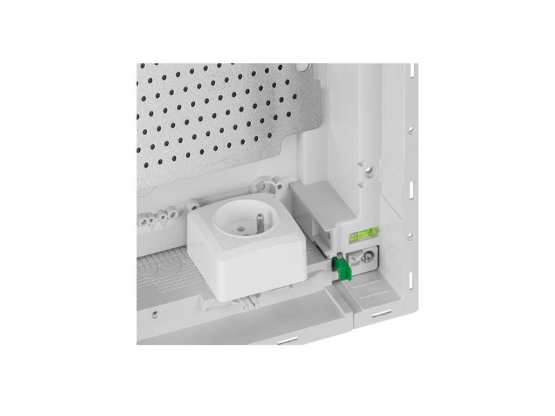 Rozdzielnica multimedialna/teletechniczna MSF RP 1x12 modułów IP30 1/14 MM podtynkowa drzwi stalowe wentylowane 2011-00 ELEKTROPLAST NASIELSK-3