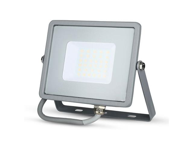 VT-30 30W Naświetlacz LED SMD Chip SAMSUNG barwa: 4000K obudowa: szara 455 V-TAC