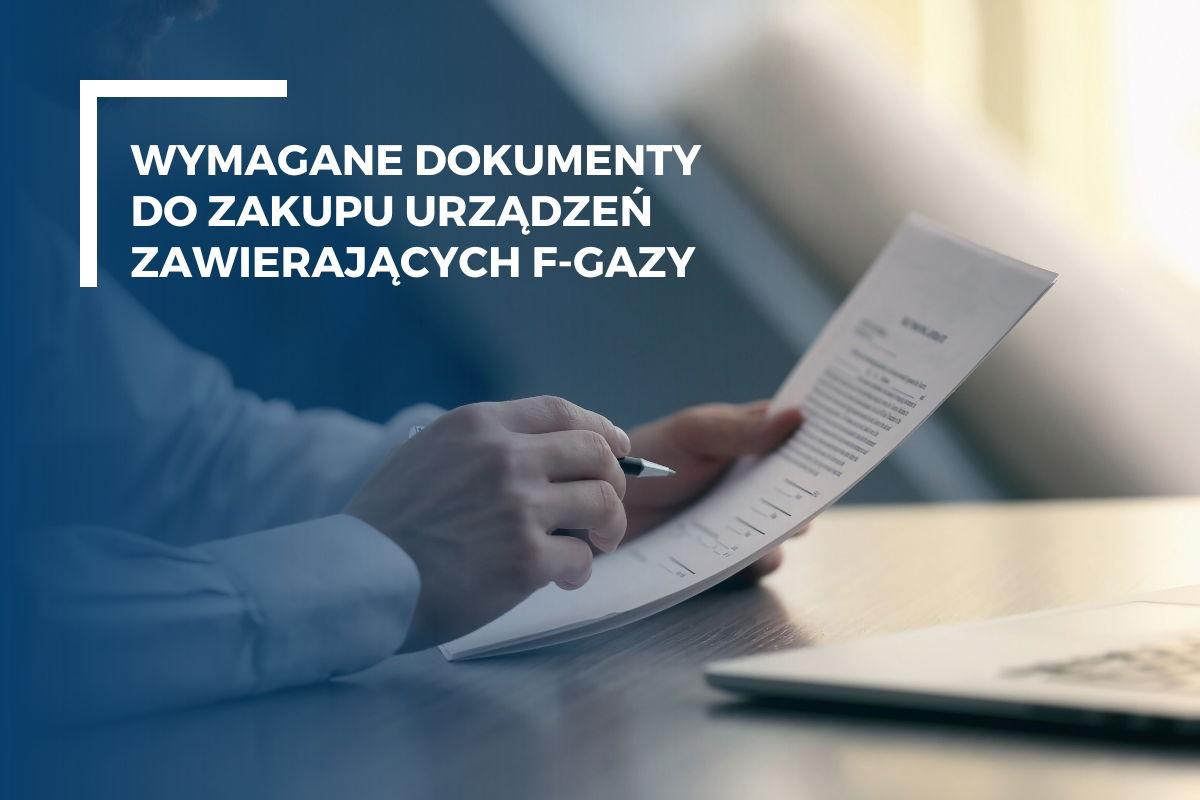 Zakup produktów zawierających F-gazy