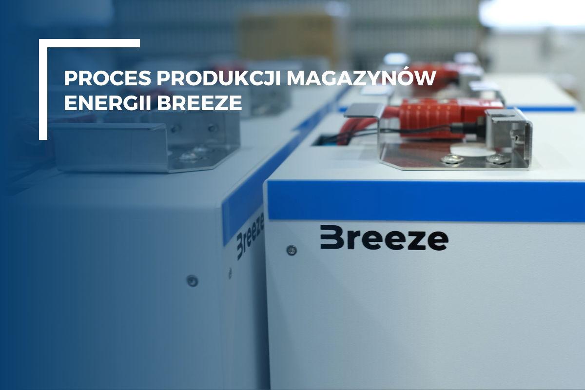 Proces produkcji magazynów energii Breeze