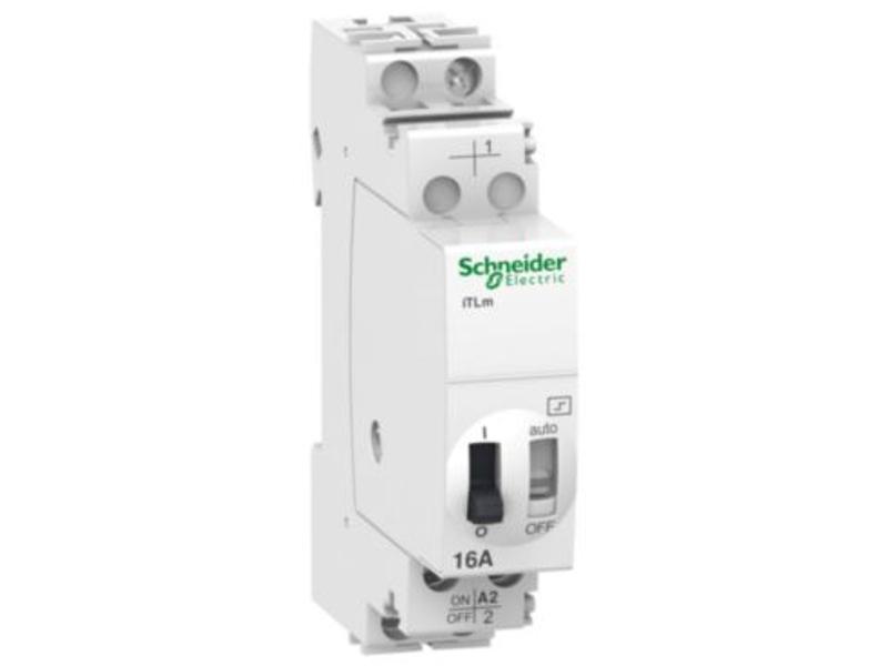 Przekaźnik impulsowy ze sterowaniem ciągłym iTLm-16-10-230 16A 1NO 230 VAC A9C34811 SCHNEIDER ELECTRIC