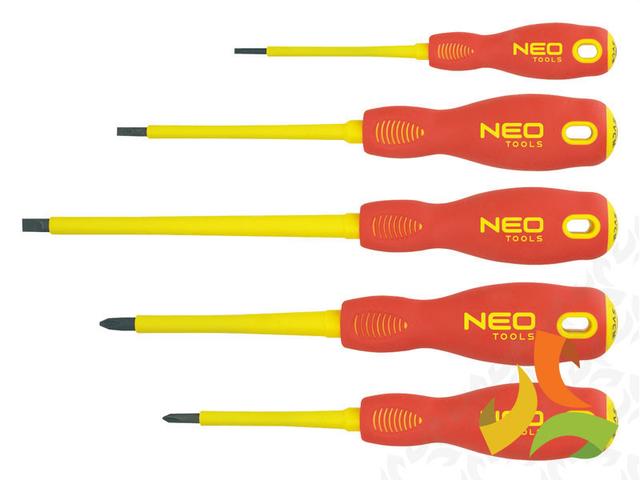 Śrubokręty, wkrętaki 1000V,zestaw 5szt. 04-220 NEO TOOLS