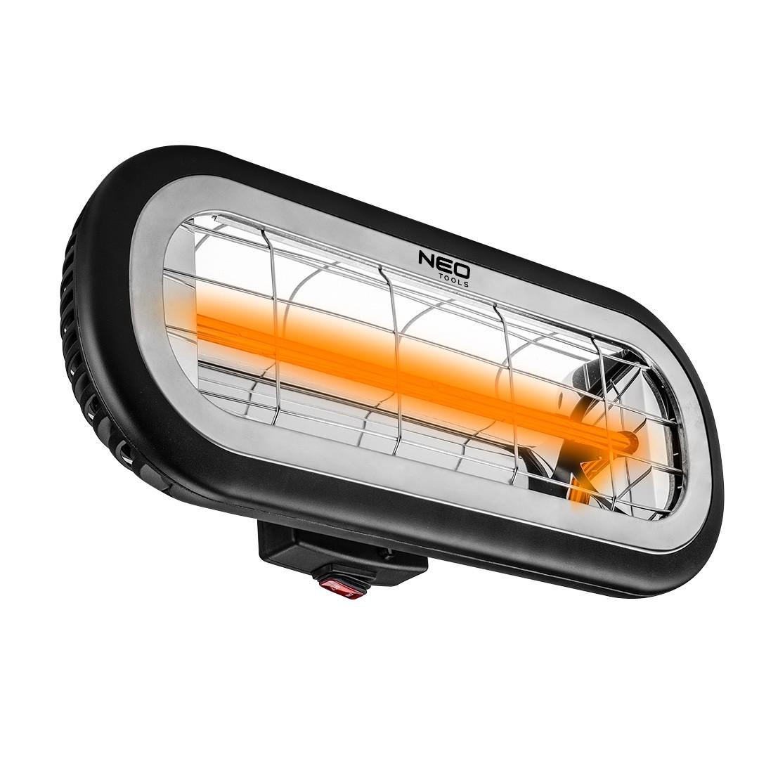 Promiennik 2000W IP65 element grzejny low glare amber lamp 90-032 NEO TOOLS-1