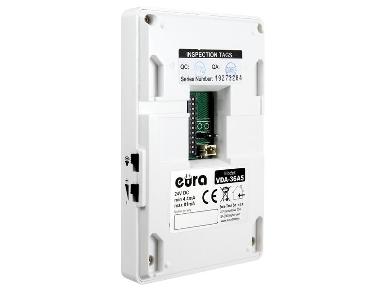 Unifon "EURA" VDA-36A5 "2EASY" głośnomówiący A53A236 EURA-TECH-2