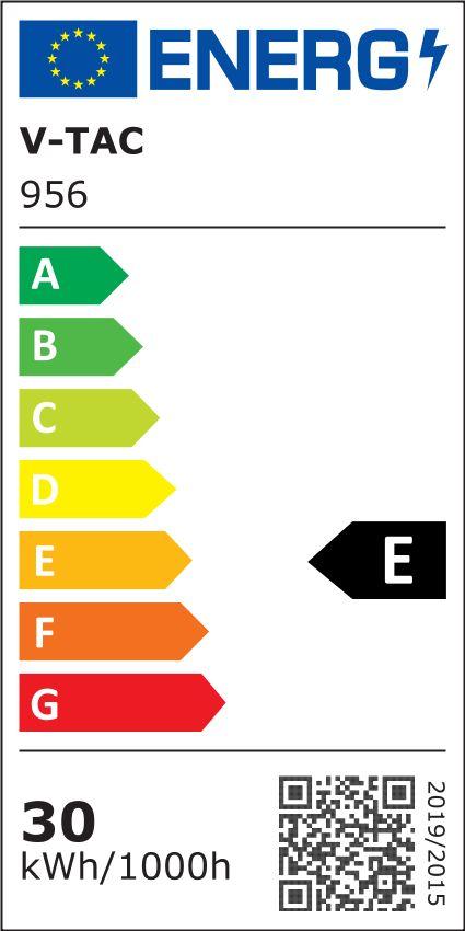 VT-34ST 30W Lampa uliczna LED Slim Chip SAMSUNG barwa: 4000K wydajność: 120lm/W 956 V-TAC-1