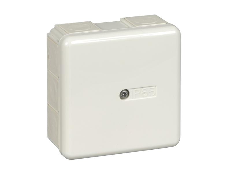 Puszka n/t hermetyczna pusta 87x87x39mm IP65 RAL9003 IMT34076 SCHNEIDER ELECTRIC-0