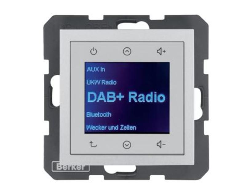 B.x Radio Touch DAB+ alu mat 29841404 HAGER-0