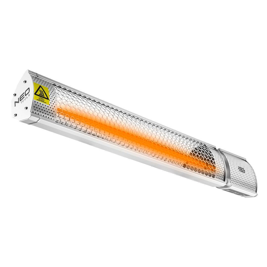 Promiennik 2000W IP65  element grzejny golden halogen lamp pilot regulacja mocy 2 poziomy 90-030 NEO TOOLS-1