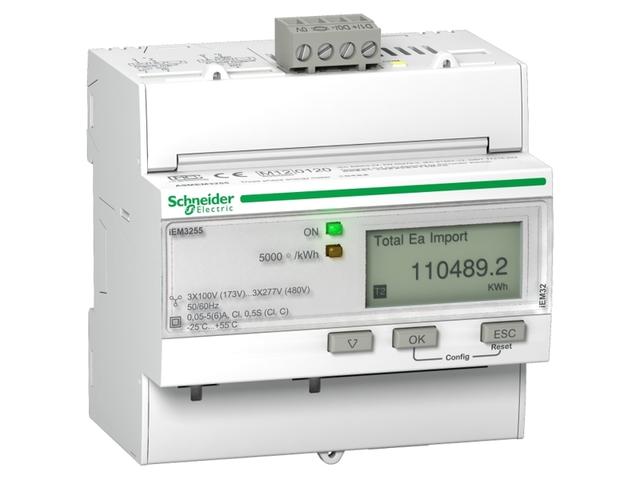 Licznik energii iEM3255 pomiar z przekładnikiem Ip/5 A Modbus MID A9MEM3255 SCHNEIDER ELECTRIC