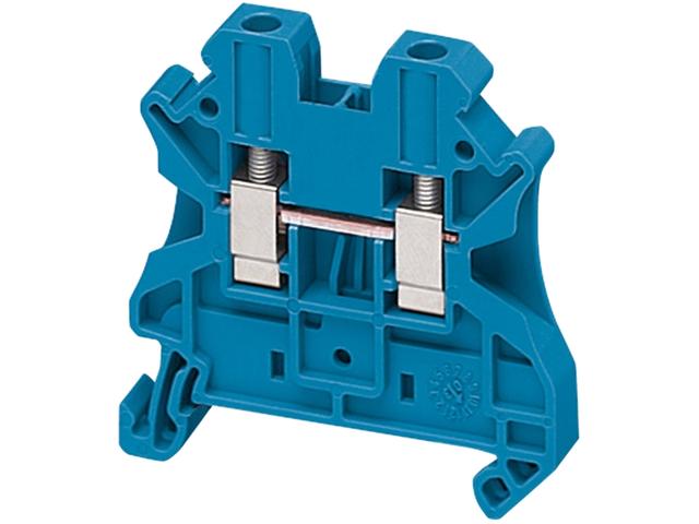 Zacisk śrubowy przepustowy 4 mm2 czarny NSYTRV42BL SCHNEIDER ELECTRIC