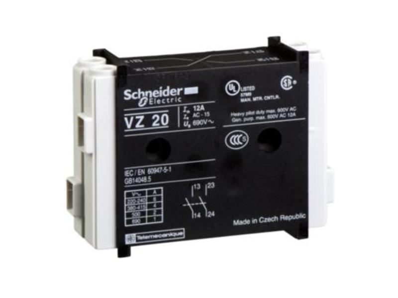 Styk pomocniczy 1NO+1NC 6A TeSys VARIO VZ7 SCHNEIDER ELECTRIC-0