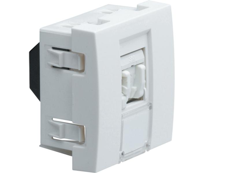 Gniazdo komputerowe 2M RJ45 Cat.5e UTP WS211 HAGER