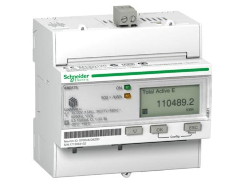 Licznik energii elektrycznej 3-fazowy 63A iEM3175 LON MID A9MEM3175 SCHNEIDER ELECTRIC