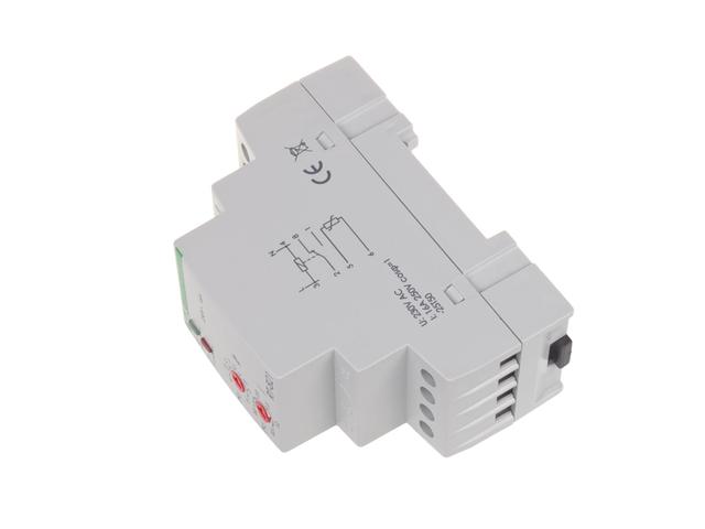 Regulator temperatury - zakres temperatur -4-5st.C - bez sondy DIN styk: 1NO/NC 230V AC RT-821B F&F FILIPOWSKI