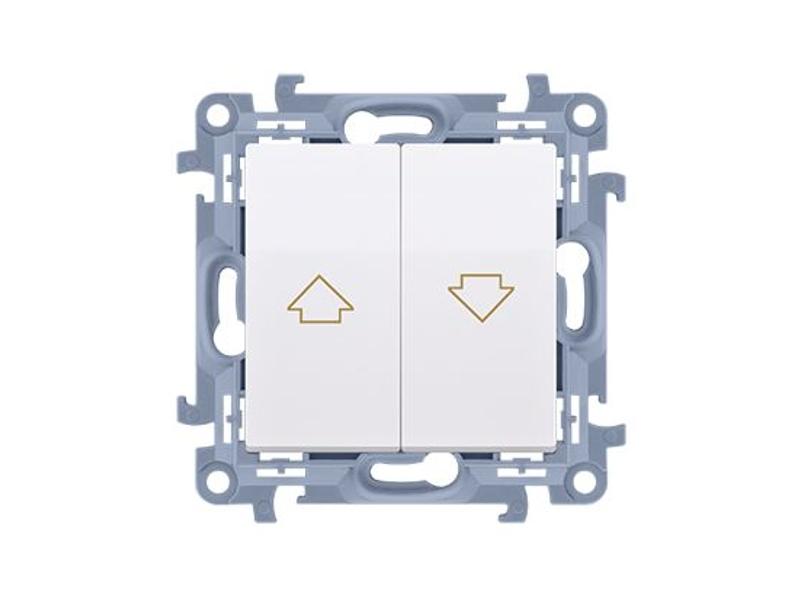SIMON 10 Wyłącznik żaluzjowy zaciski śrubowe biały CZW1.01/11 KONTAKT SIMON