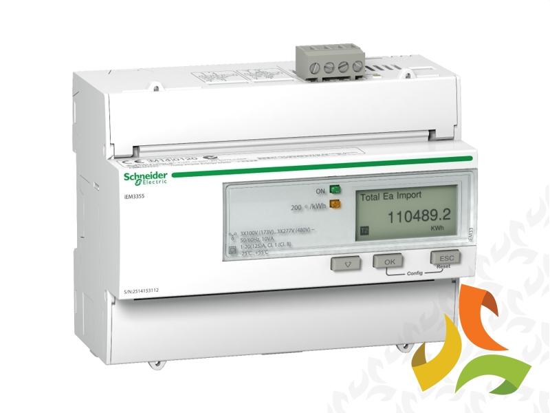 Licznik energii elektrycznej 3-fazowy 125A iEM3355 A Modbus MID A9MEM3355 SCHNEIDER ELECTRIC-1