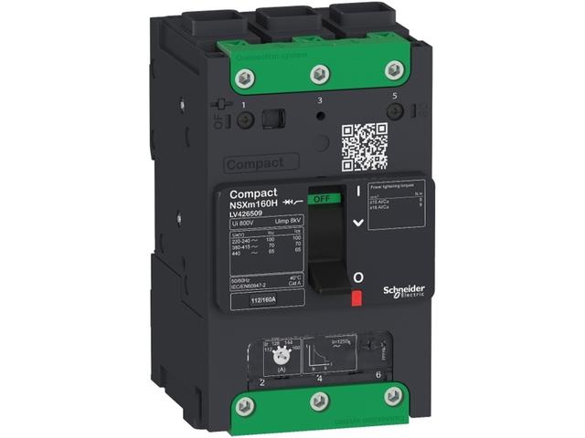 Wyłącznik mocy 3P 63A 36kA NSXm TM63D EverLink LV426305 SCHNEIDER ELECTRIC