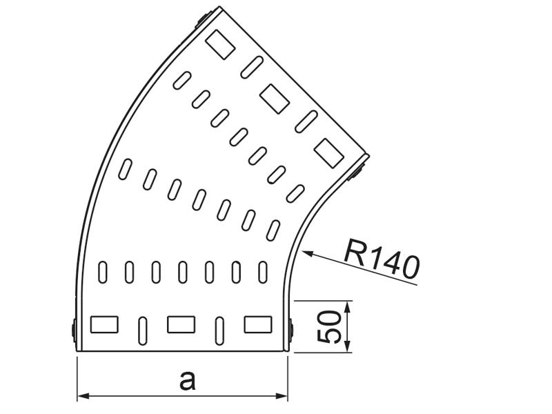 KOLANKO 45 KMPFJ300H60 166666 BAKS-1