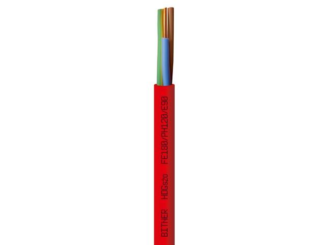 Przewód HDGsżo 3x4 mm2 (300/500V) PH90/FE180 ognioodporny (bębnowy) B50008 BITNER