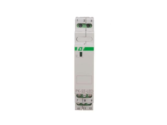 Przekaźnik elektromagnetyczny 230V 16A 2xNO PK-2Z-LED-230V F&F FILIPOWSKI